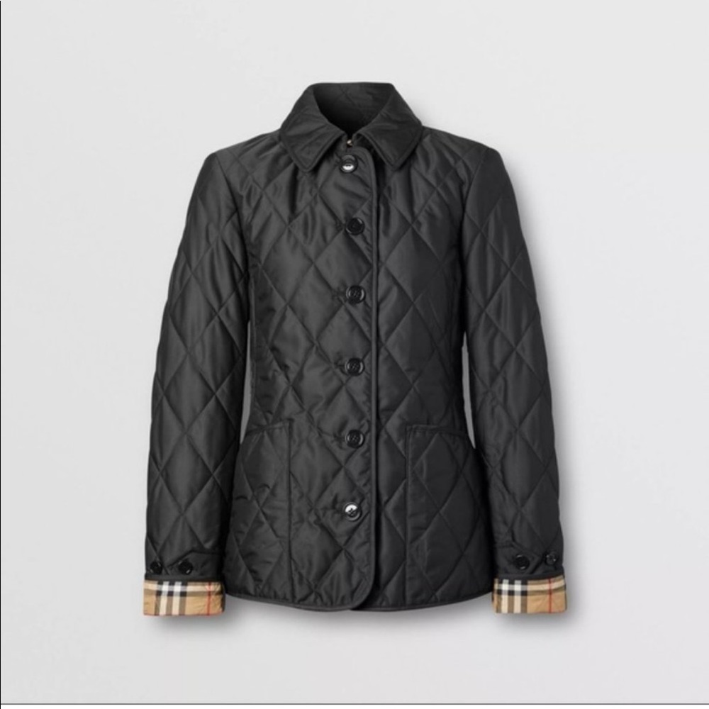 Burberry London quilted light coat